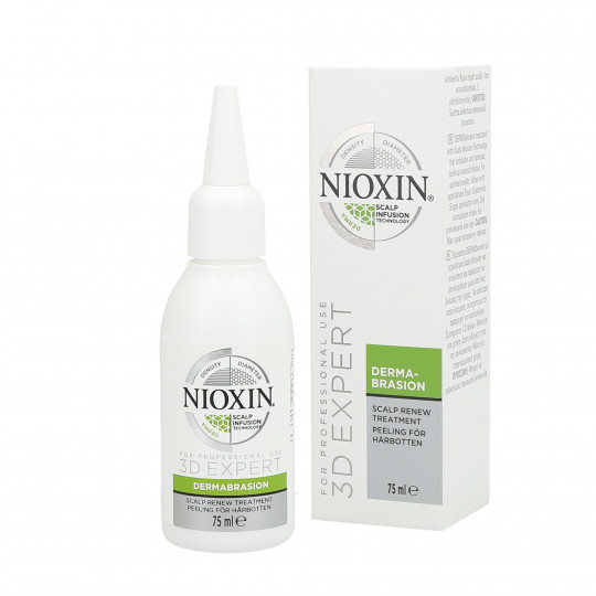 NIOXIN 3D EXPERT Dermabrasion Tratamiento exfoliante cuero cabelludo 75ml - 1