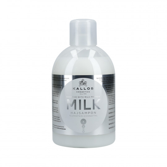 KALLOS KJMN Milk Champú para el cabello con proteínas de leche 1000ml - 1