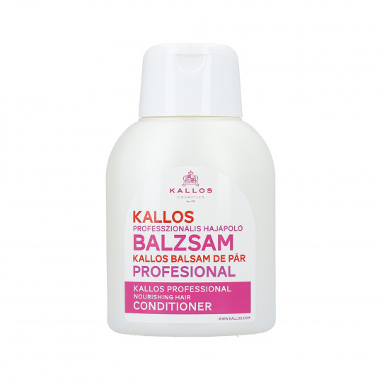 KALLOS NOURISHING HAIR CONDITIONER Acondicionador nutritivo para el cabello 500ml - 1