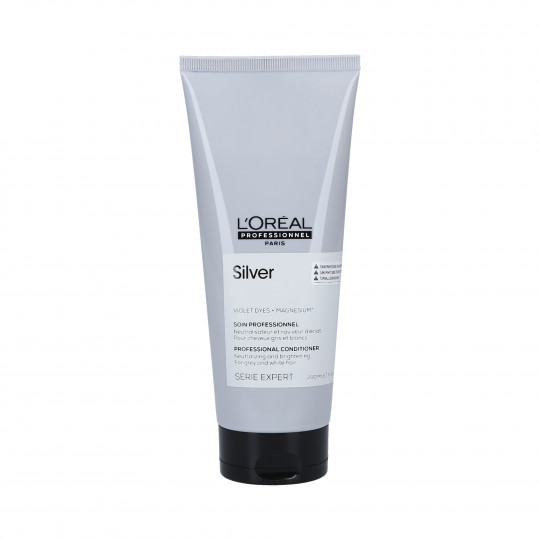 L’OREAL PROFESSIONNEL SILVER Neutralising Cream Acondicionador cabello gris 200ml